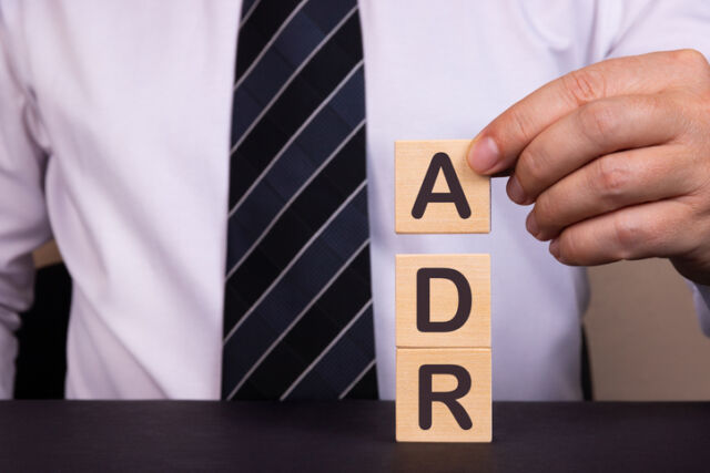 ADR - American Depositary Receipt acronym, business concept background